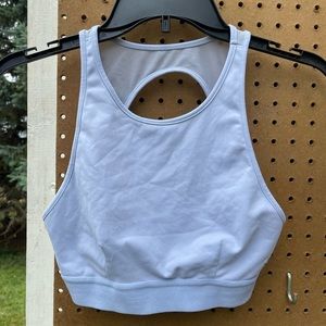 Light blue alo yoga sports bra size small